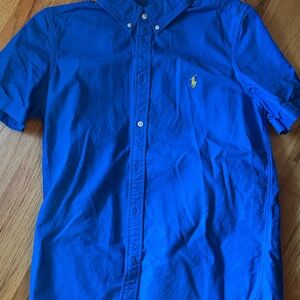 Ralph Lauren Royal Blue Button Down Shirt